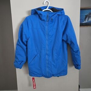 Volcom Kids Blue Jacket Small Winter Coat Snow